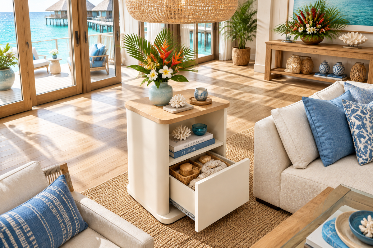 Overwater Resort Lobby - Bird's Eye