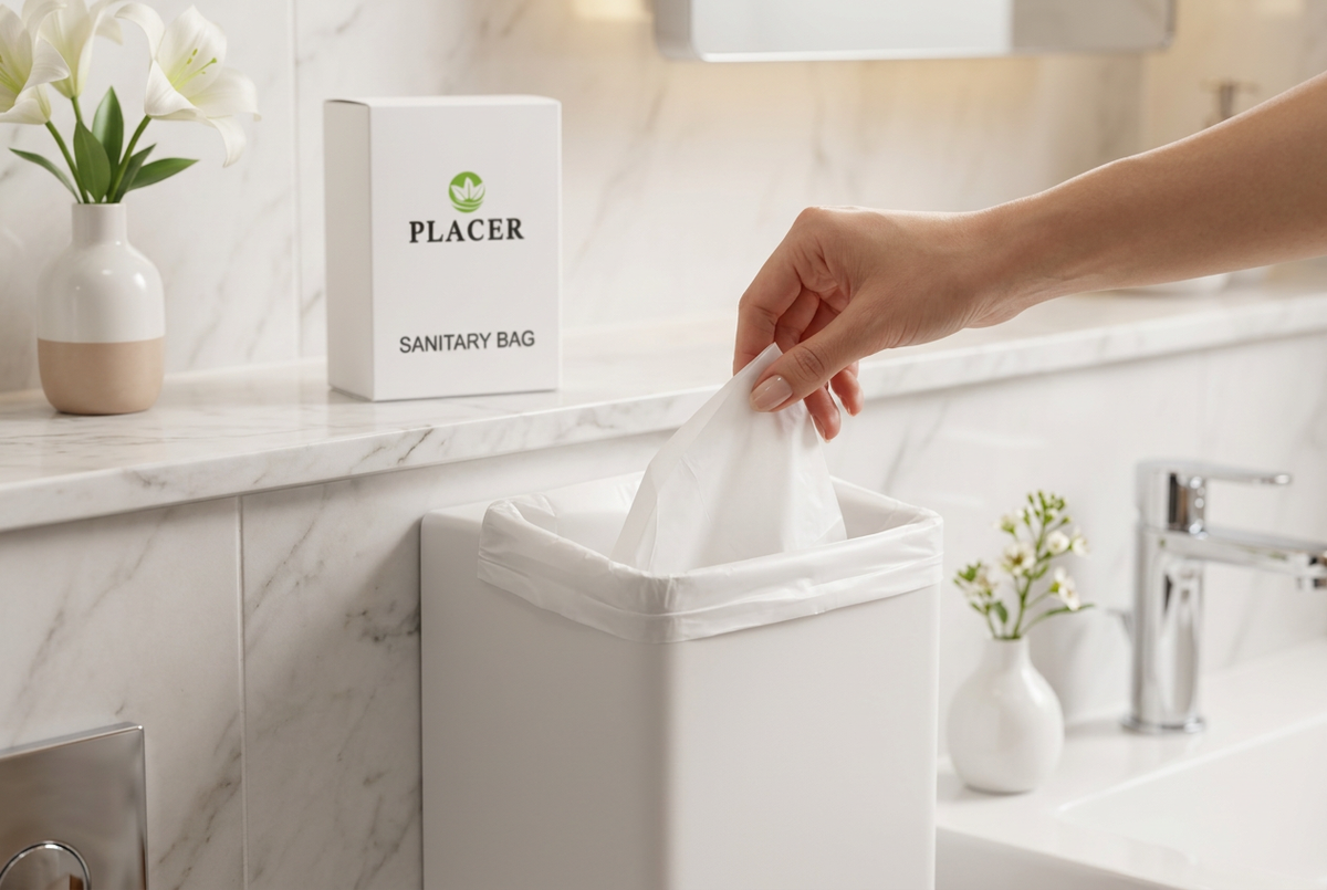 Placer Sanitary Bag In Use