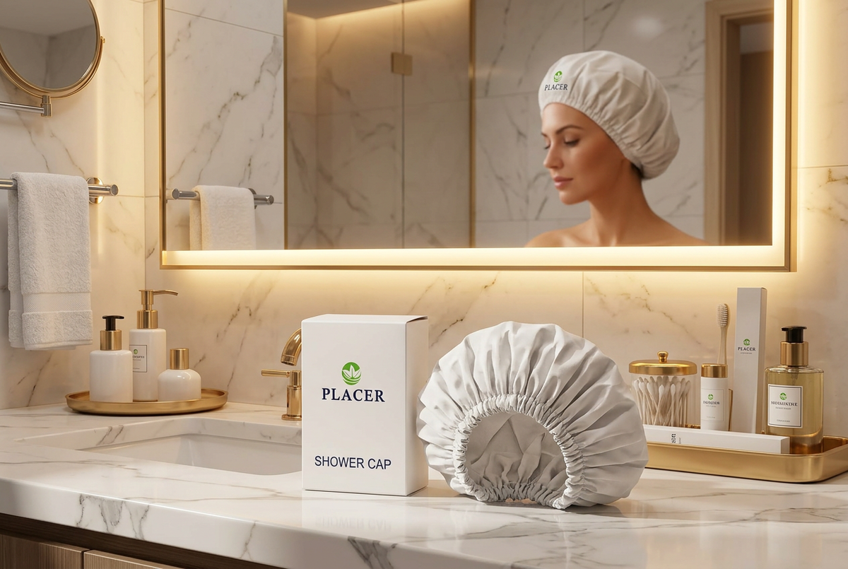 Placer Shower Cap Hotel Bathroom
