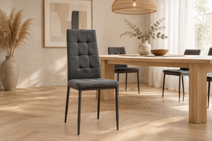 Sander Black Dining Chair – Japandi Dining Room
