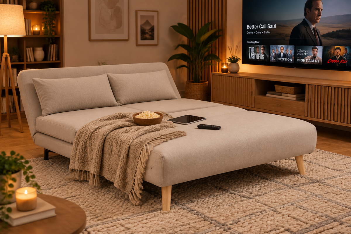 Sofa Bed - Entertainment Mode