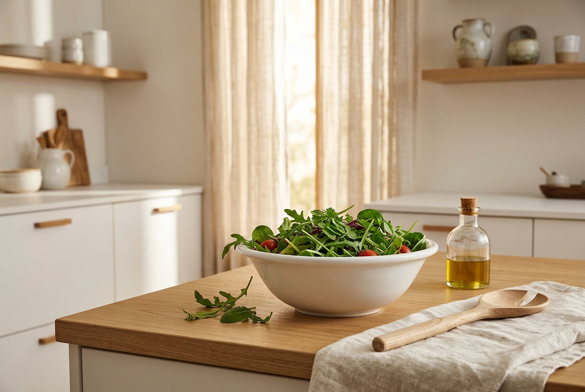 Soup Bowl in Minimalist Kitchen
