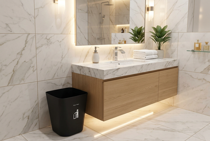 Square Trash Can Bathroom