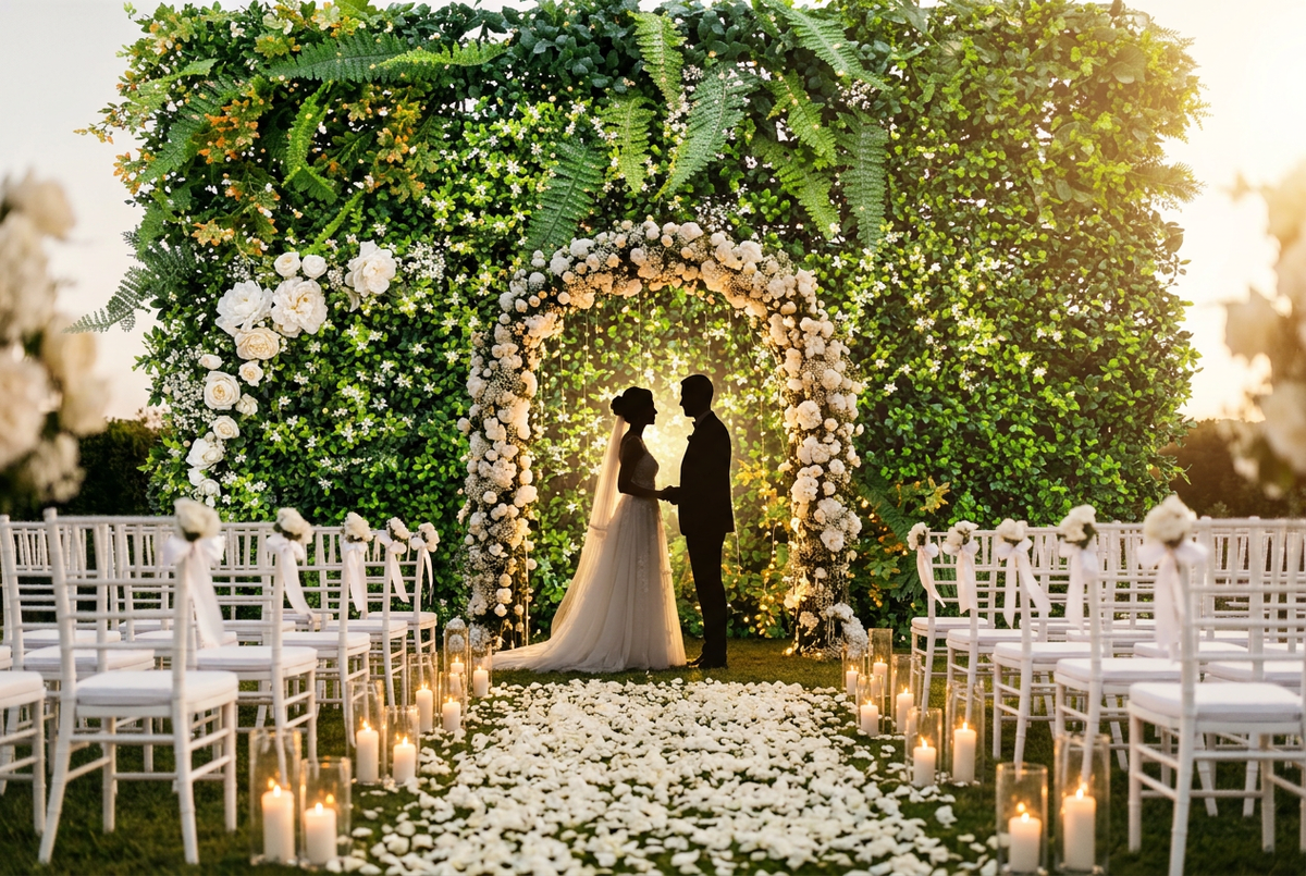 Verty Artificial Panel Wedding