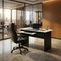 H-LARA PLUS COMPUTER TABLE 120CM. BK/WT