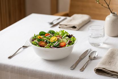Wilmax 6" Bowl on Minimalist Dining Table
